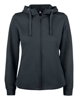 Ladies Basic Active Full Zip Hoody
