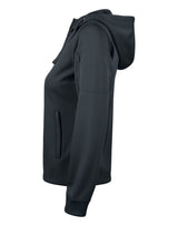 Ladies Basic Active Full Zip Hoody