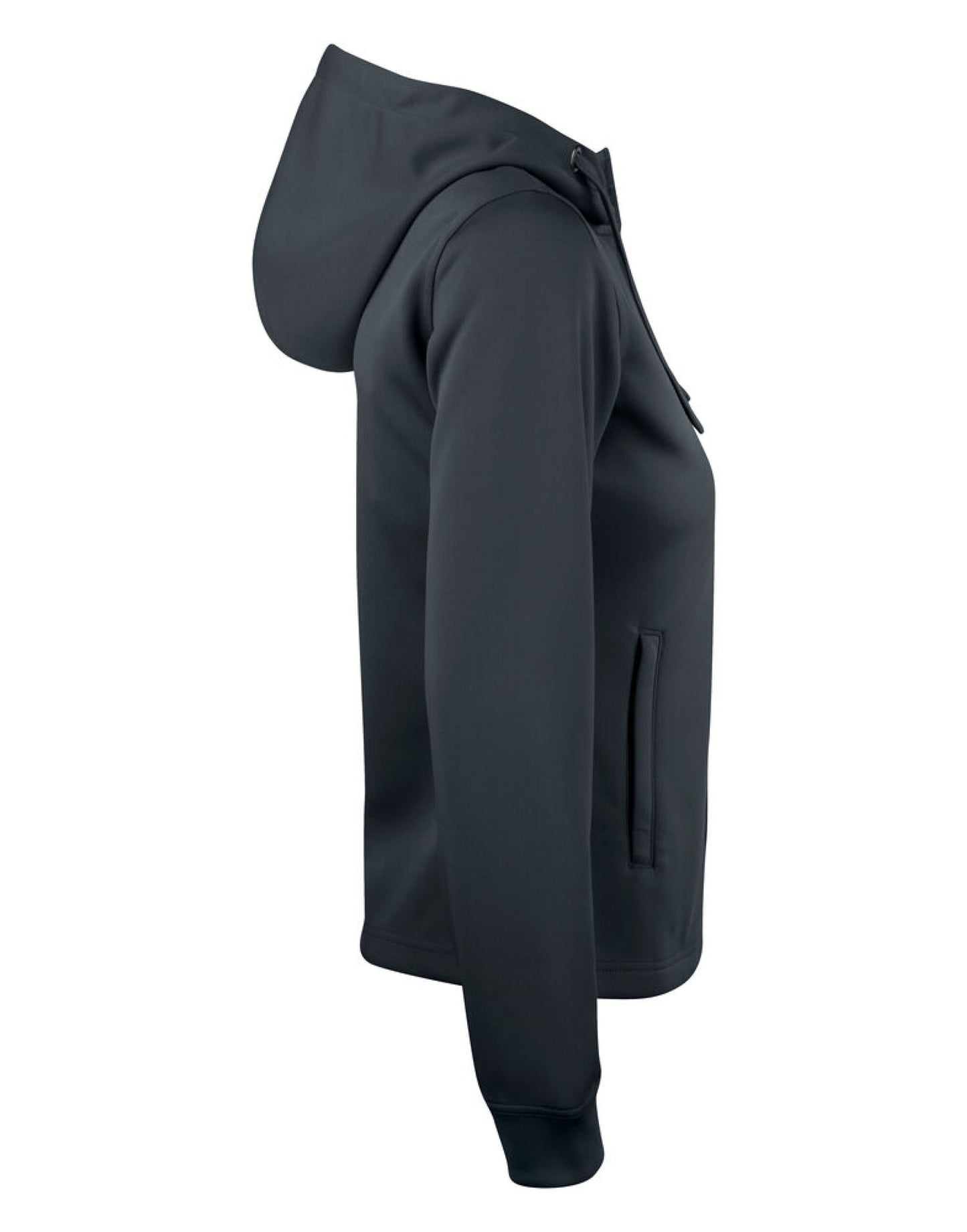 Ladies Basic Active Full Zip Hoody