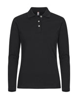 Ladies Stretch Premium Polo L/S