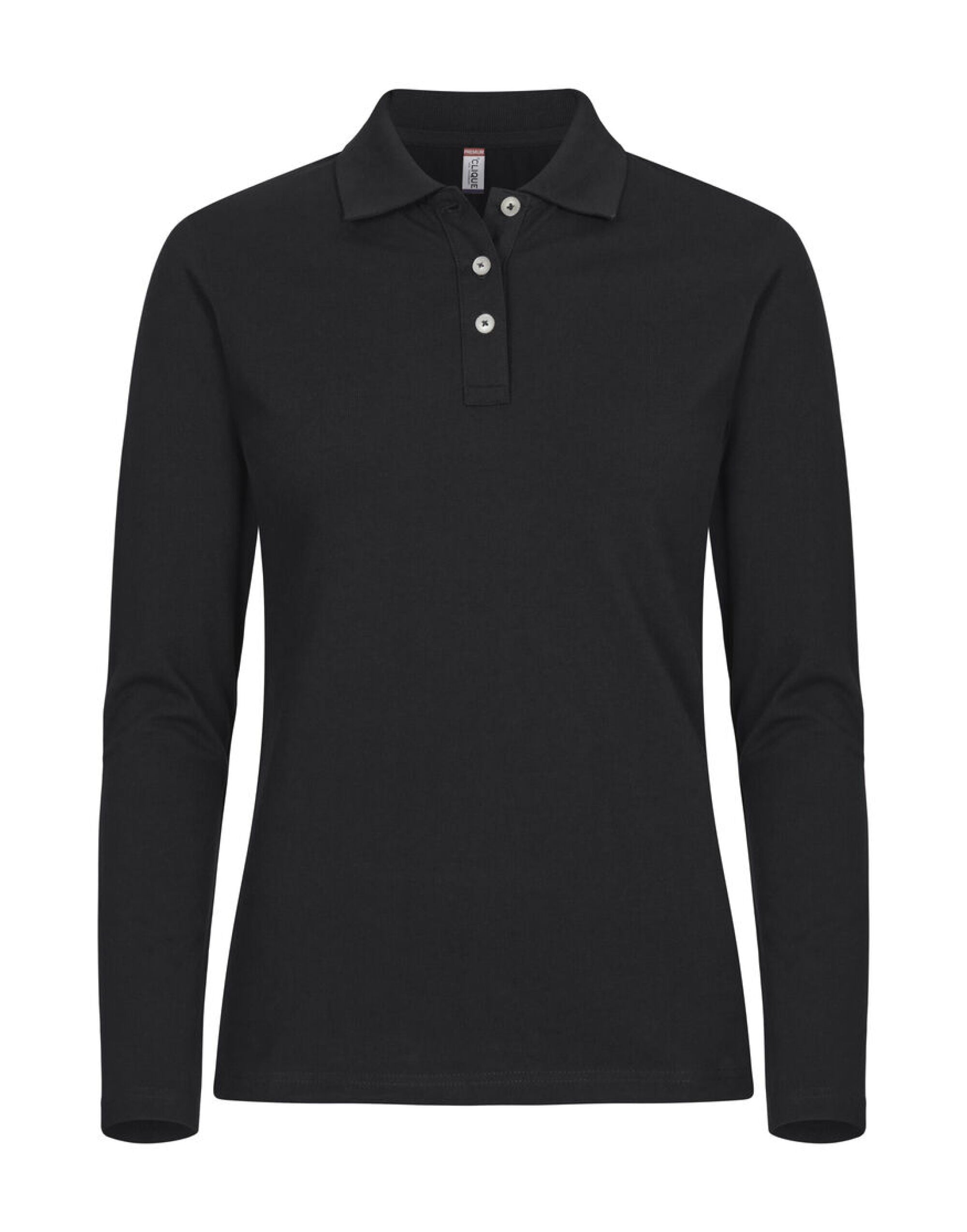 Ladies Stretch Premium Polo L/S