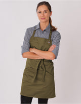 Le Chef Apron with Metal Eyelets