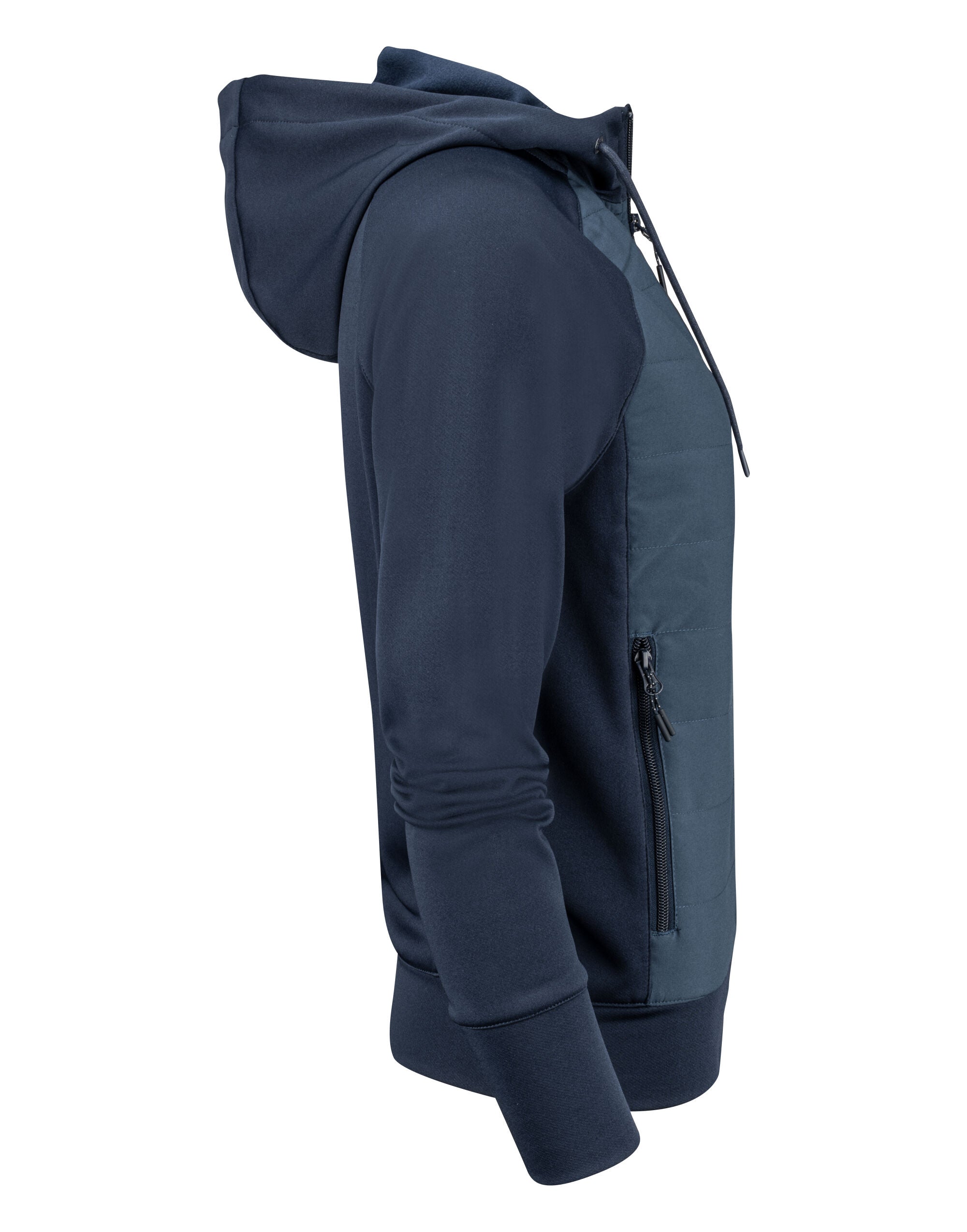 Ladies Keyport Full Zip Hooded Hybrid Jacket