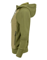Ladies Keyport Full Zip Hooded Hybrid Jacket