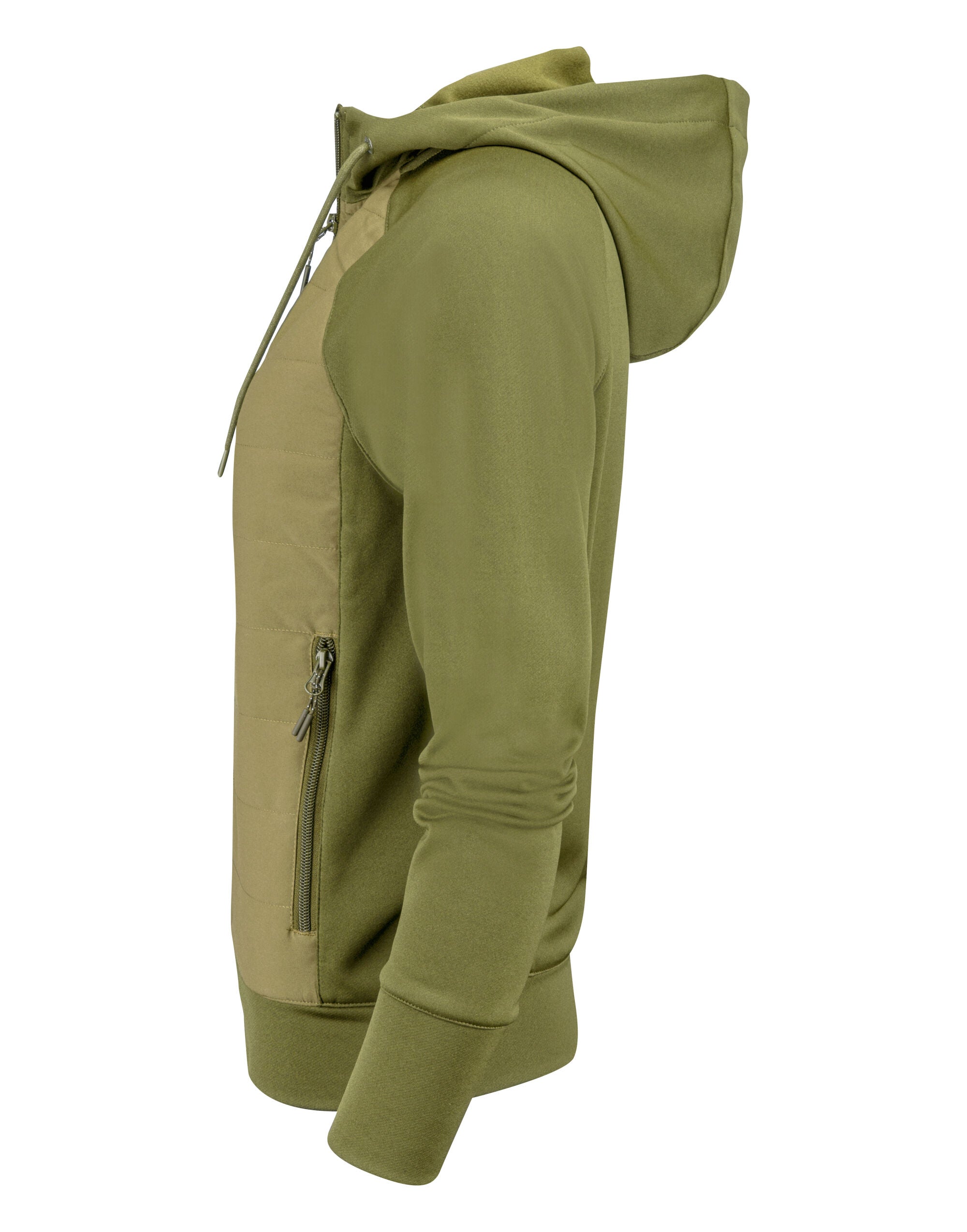 Ladies Keyport Full Zip Hooded Hybrid Jacket