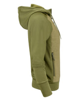 Ladies Keyport Full Zip Hooded Hybrid Jacket