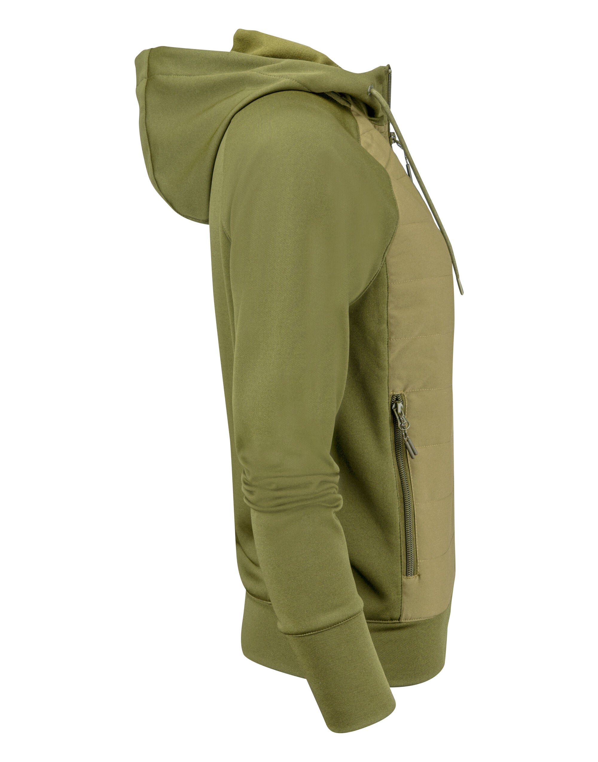 Ladies Keyport Full Zip Hooded Hybrid Jacket