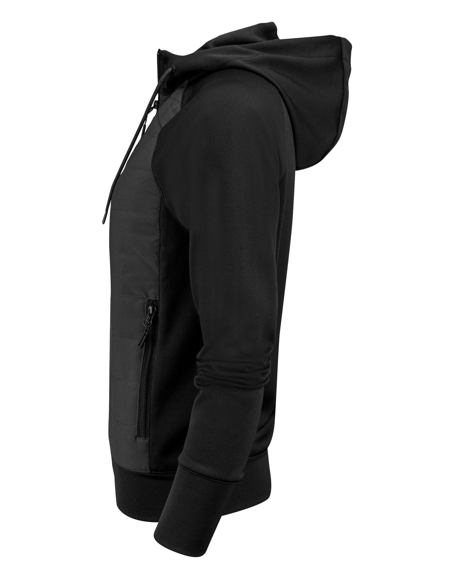 Ladies Keyport Full Zip Hooded Hybrid Jacket