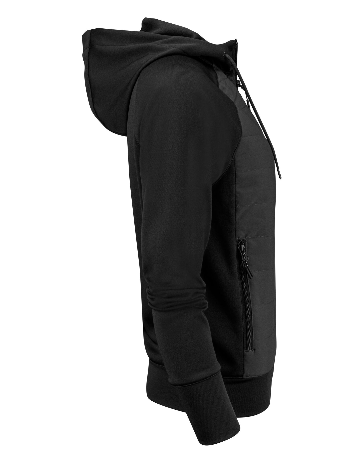Ladies Keyport Full Zip Hooded Hybrid Jacket