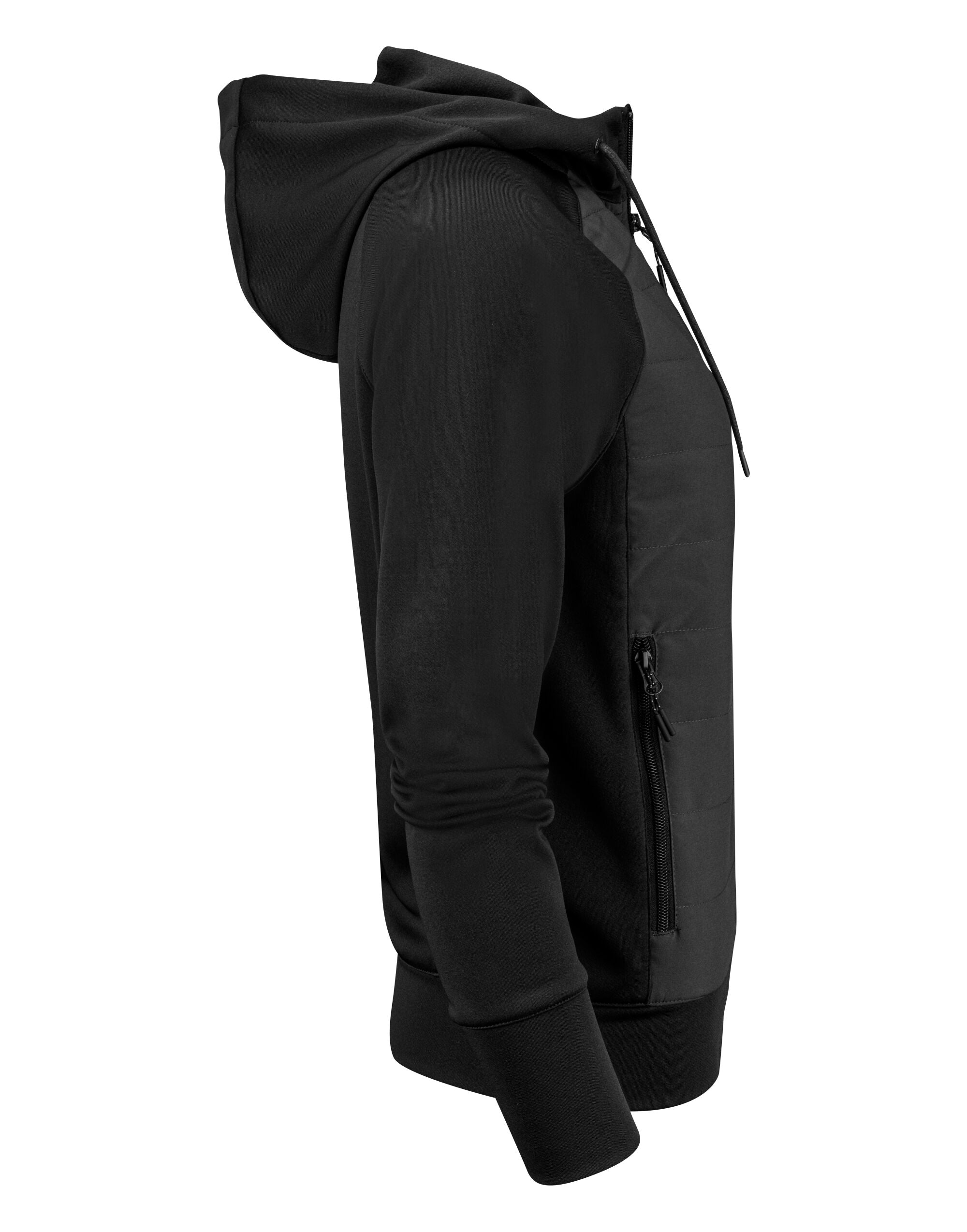 Ladies Keyport Full Zip Hooded Hybrid Jacket