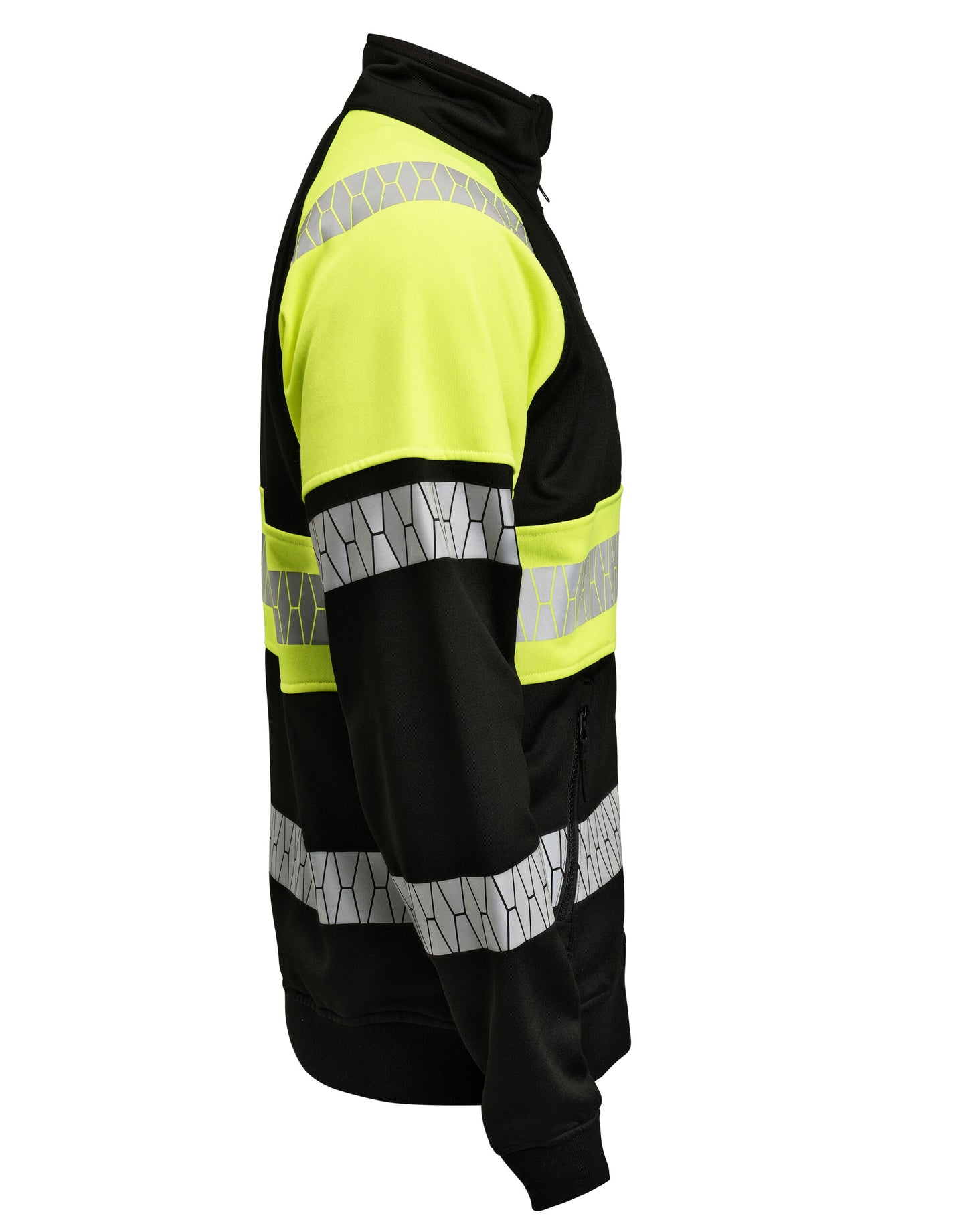 Sweatshirt Full-Zip Hi-Vis