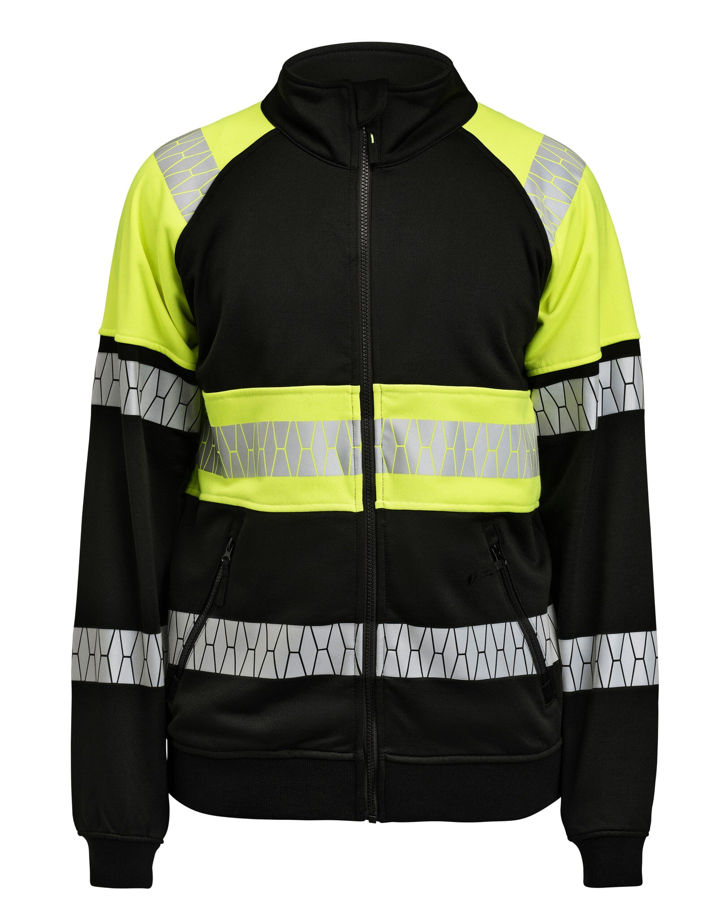 Sweatshirt Full-Zip Hi-Vis