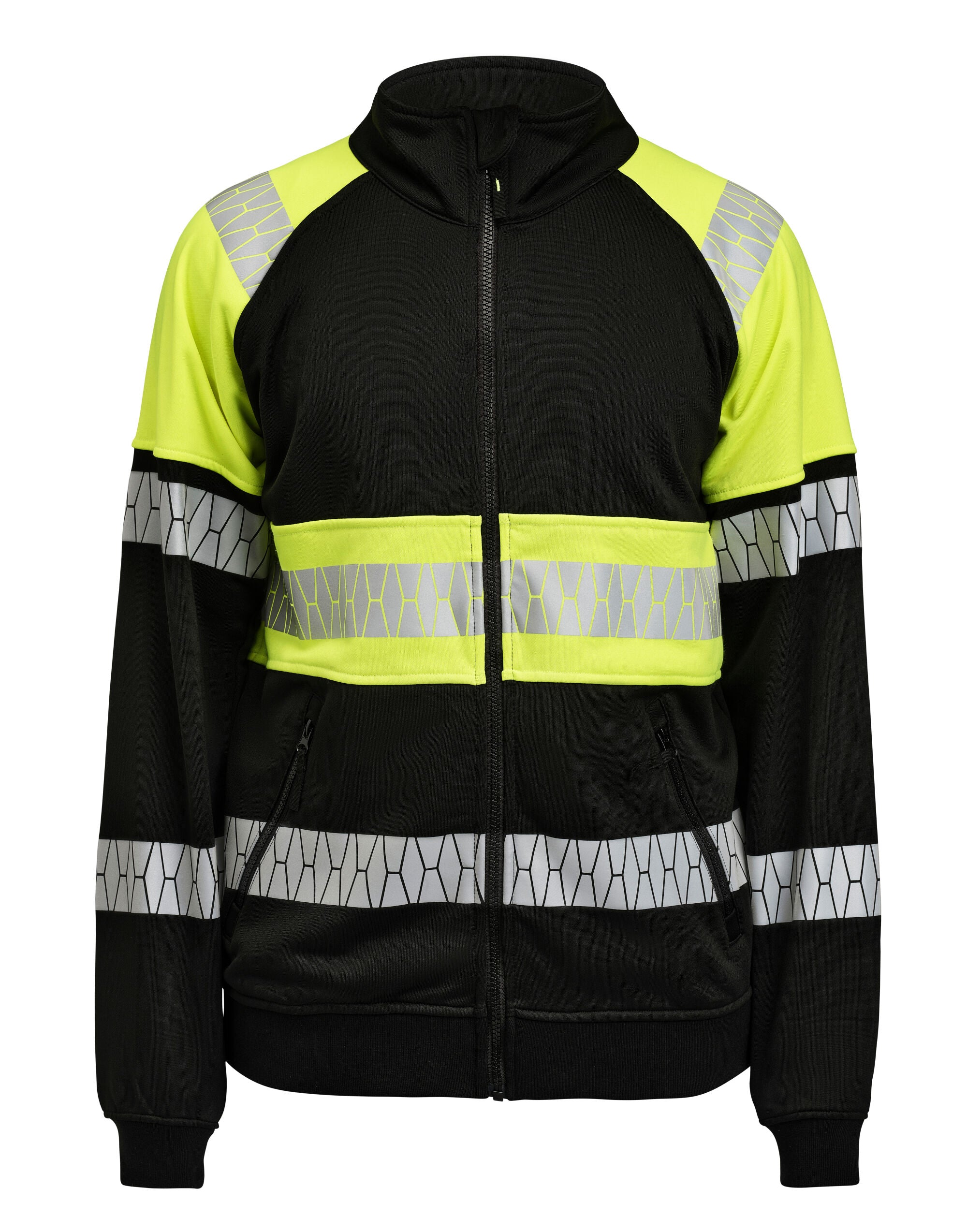 Sweatshirt Full-Zip Hi-Vis