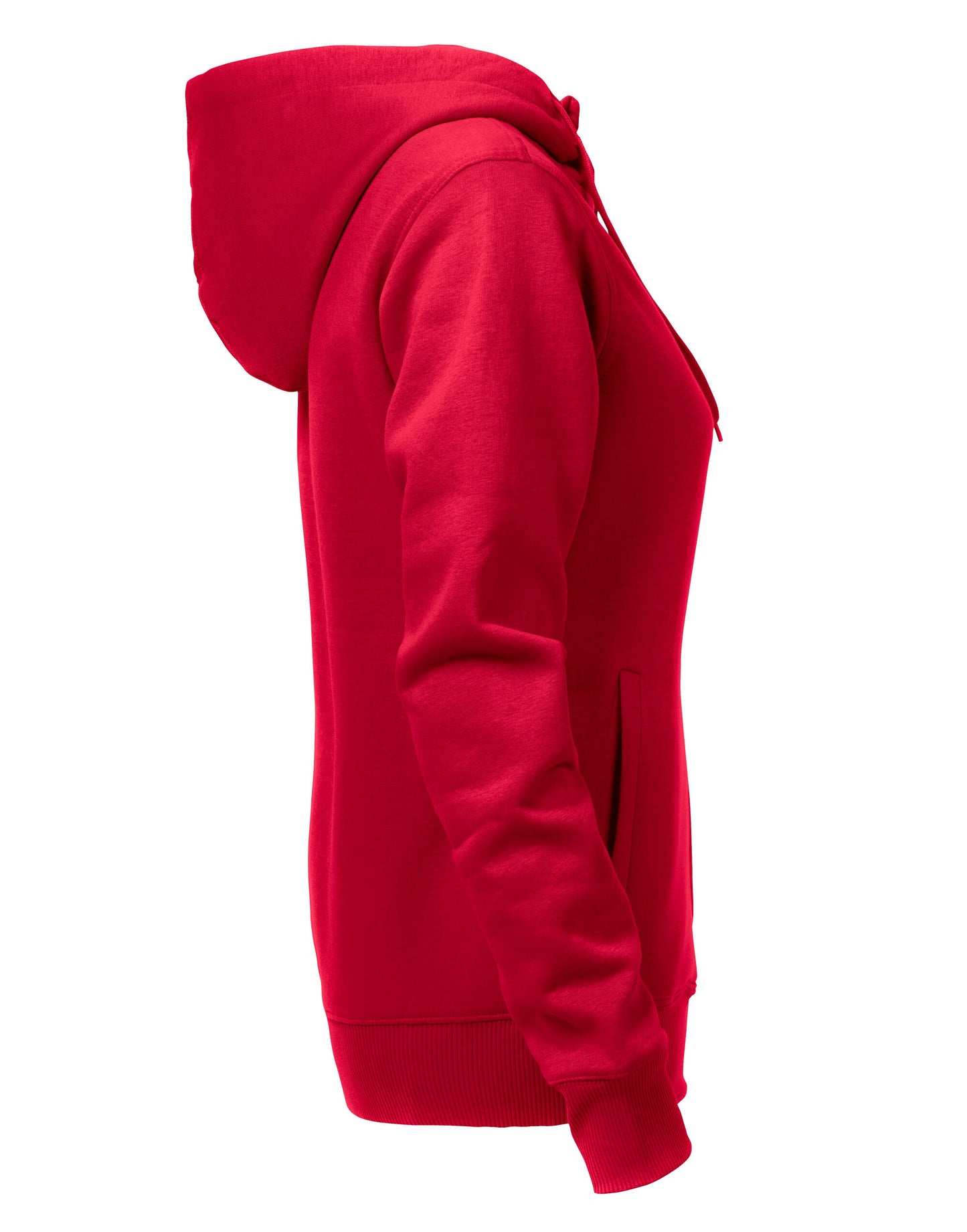 Ladies Overhead Full Zip Hoody