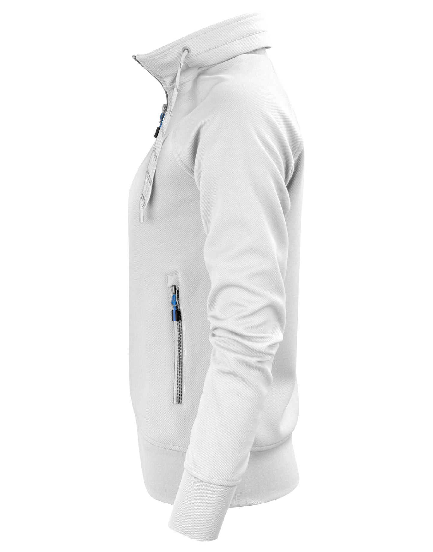 Ladies Jog Full Zip Sweatshirt