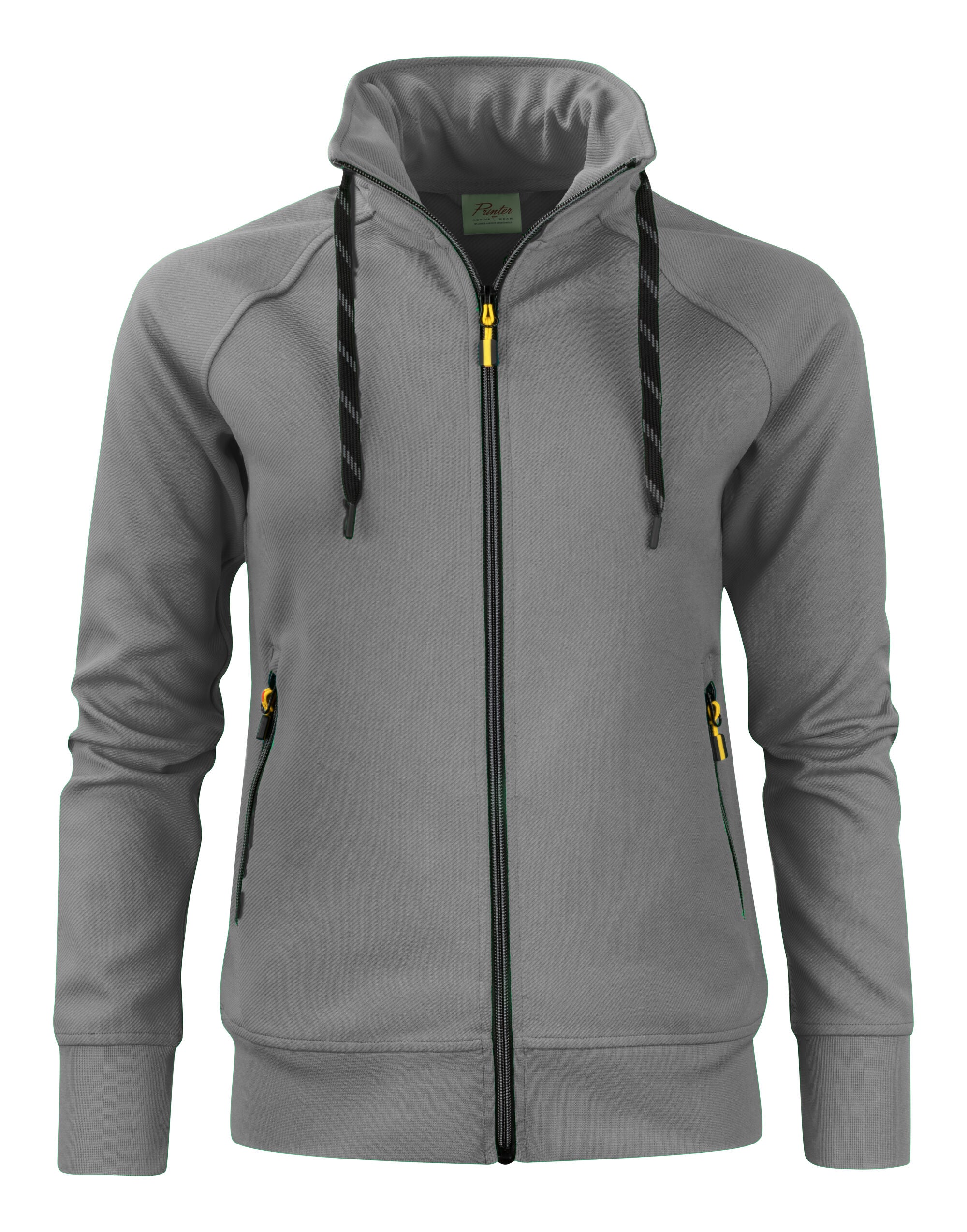 Ladies Jog Full Zip Sweatshirt