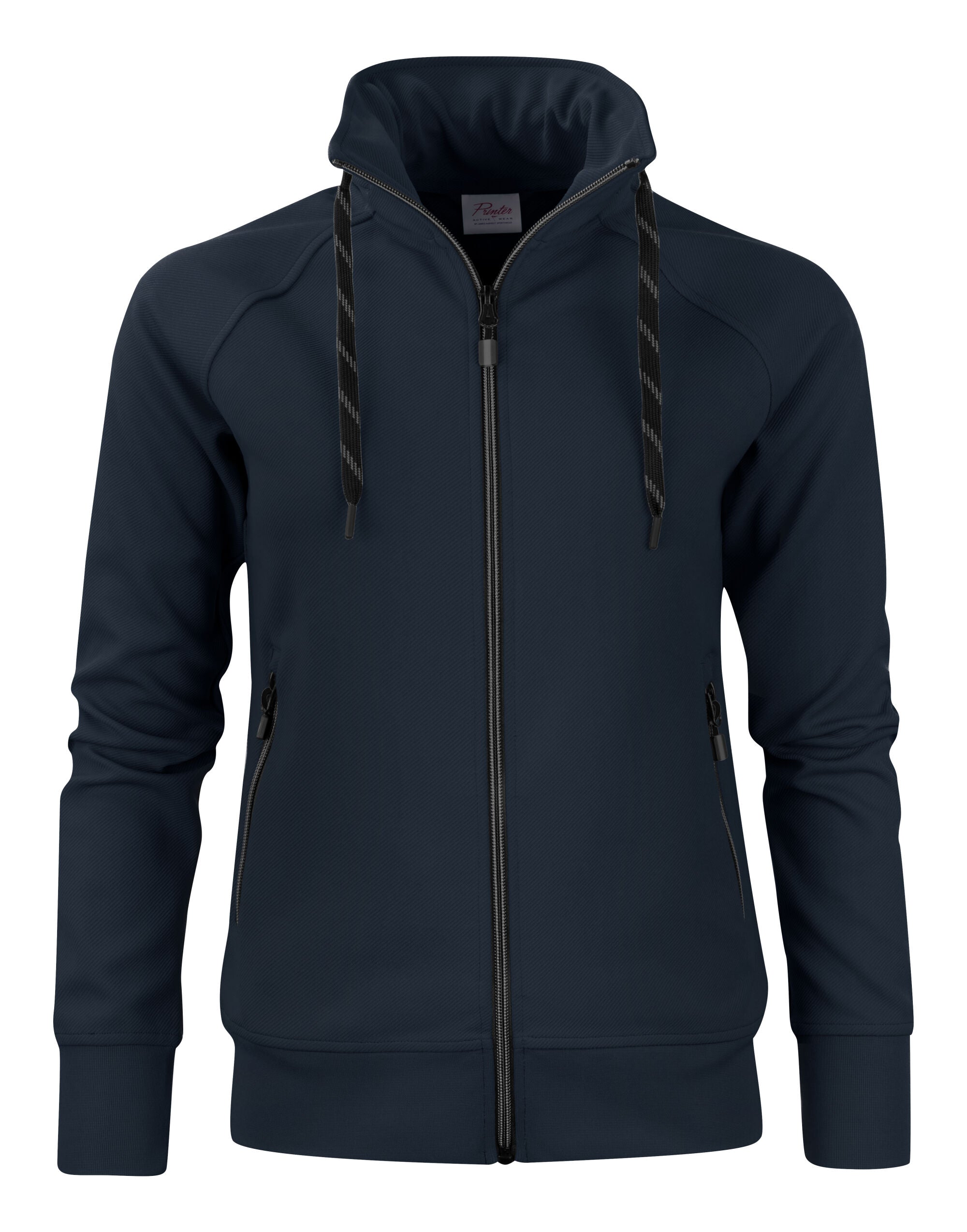 Ladies Jog Full Zip Sweatshirt