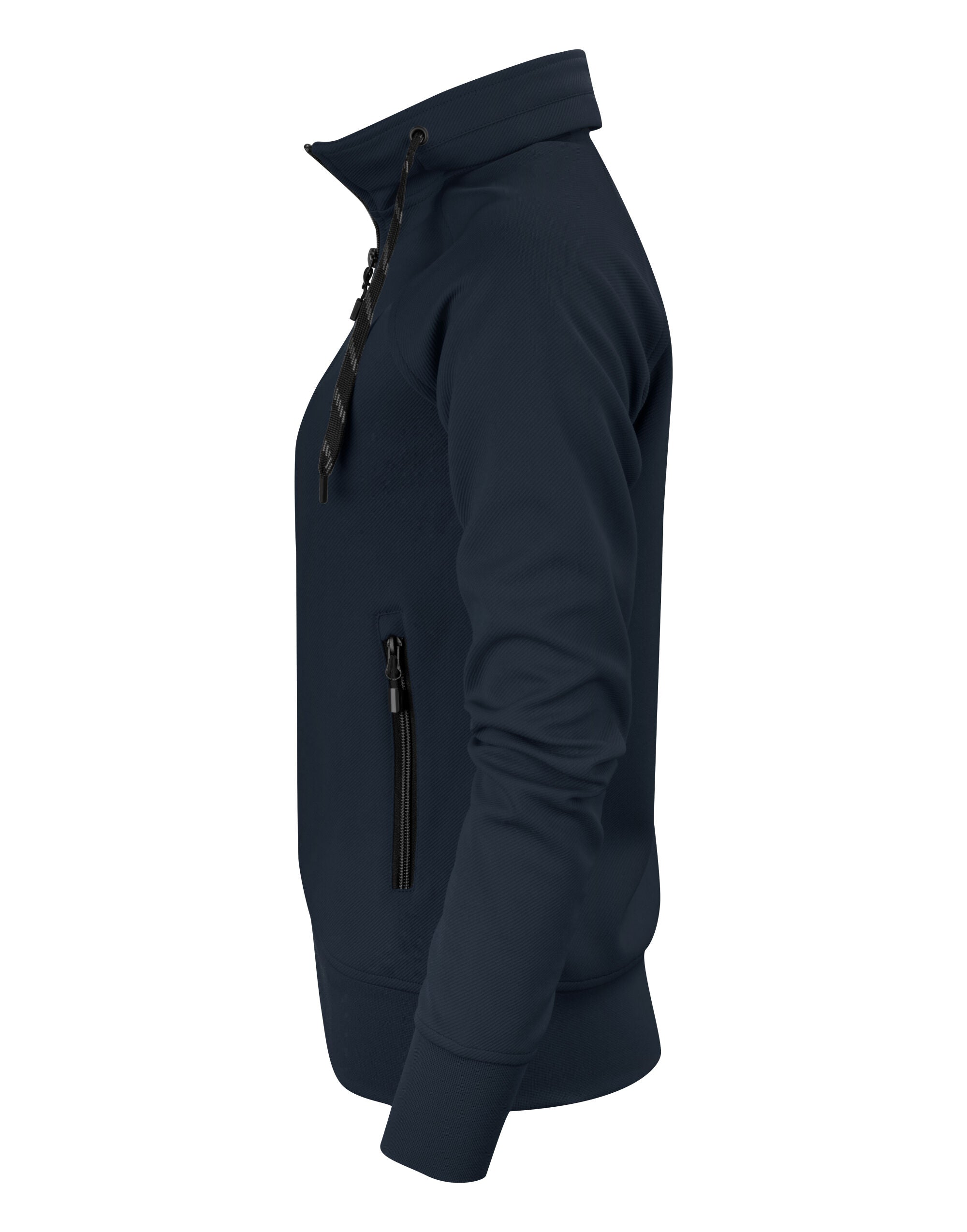 Ladies Jog Full Zip Sweatshirt