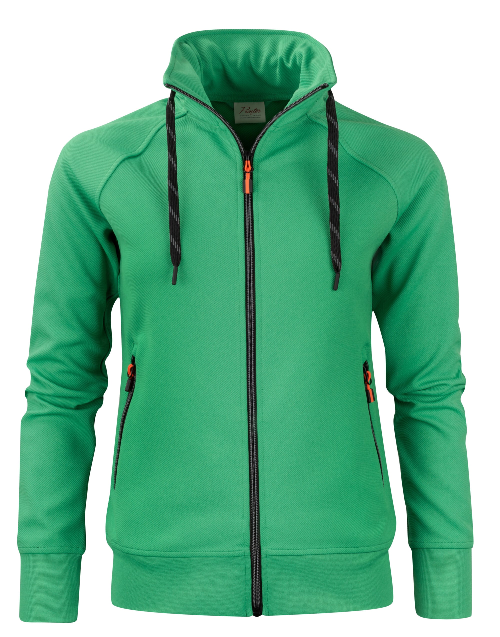 Ladies Jog Full Zip Sweatshirt