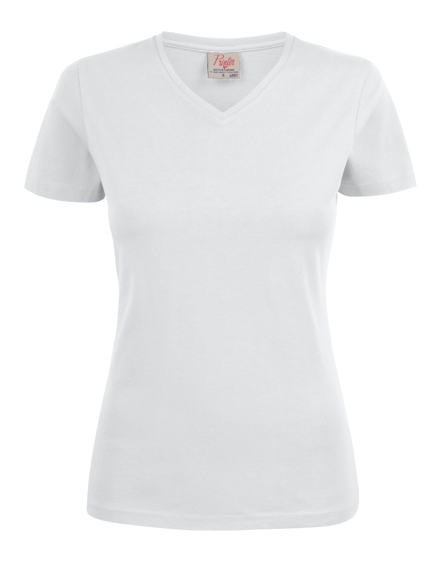 Ladies Heavy V-Neck T-Shirt