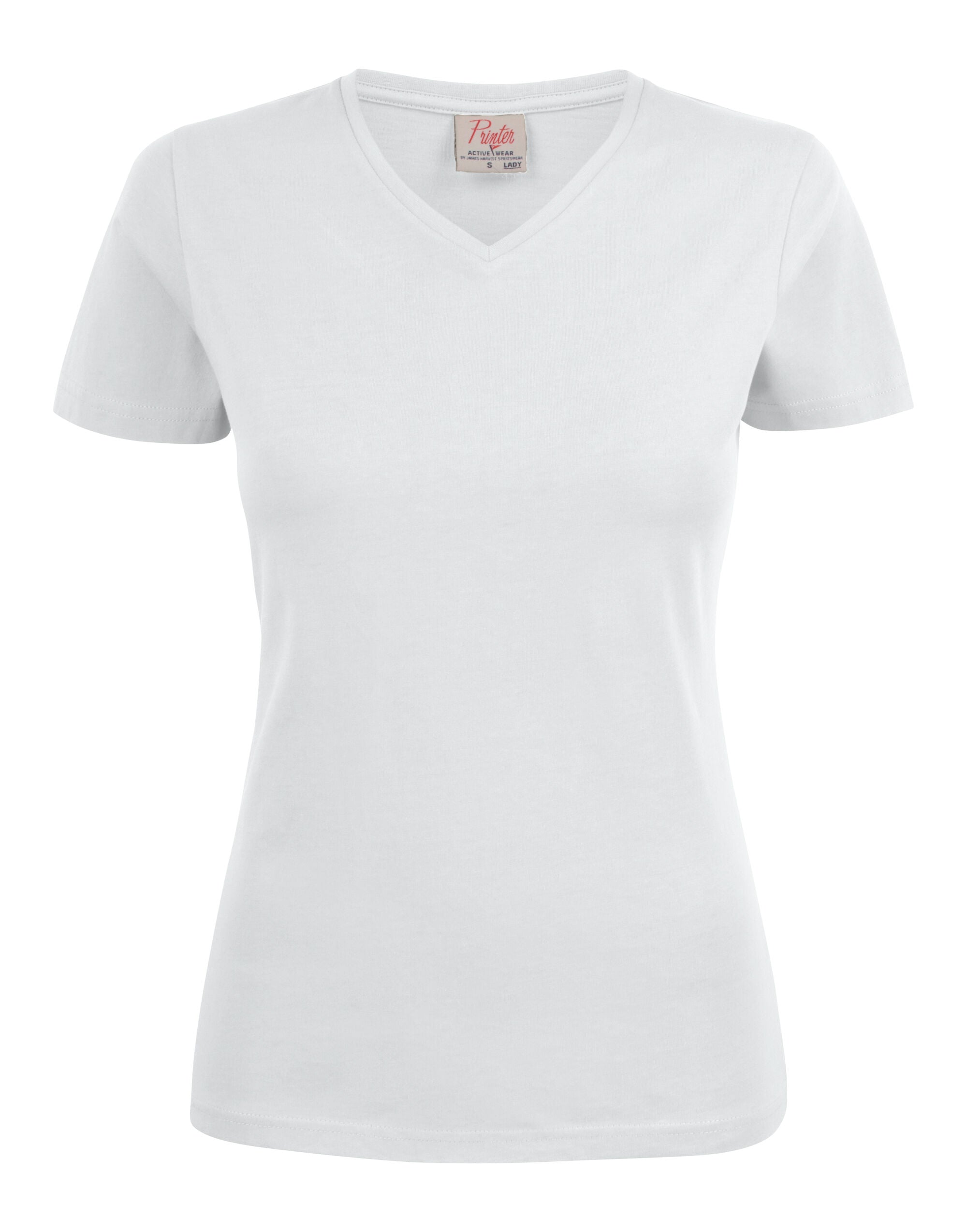 Ladies Heavy V-Neck T-Shirt
