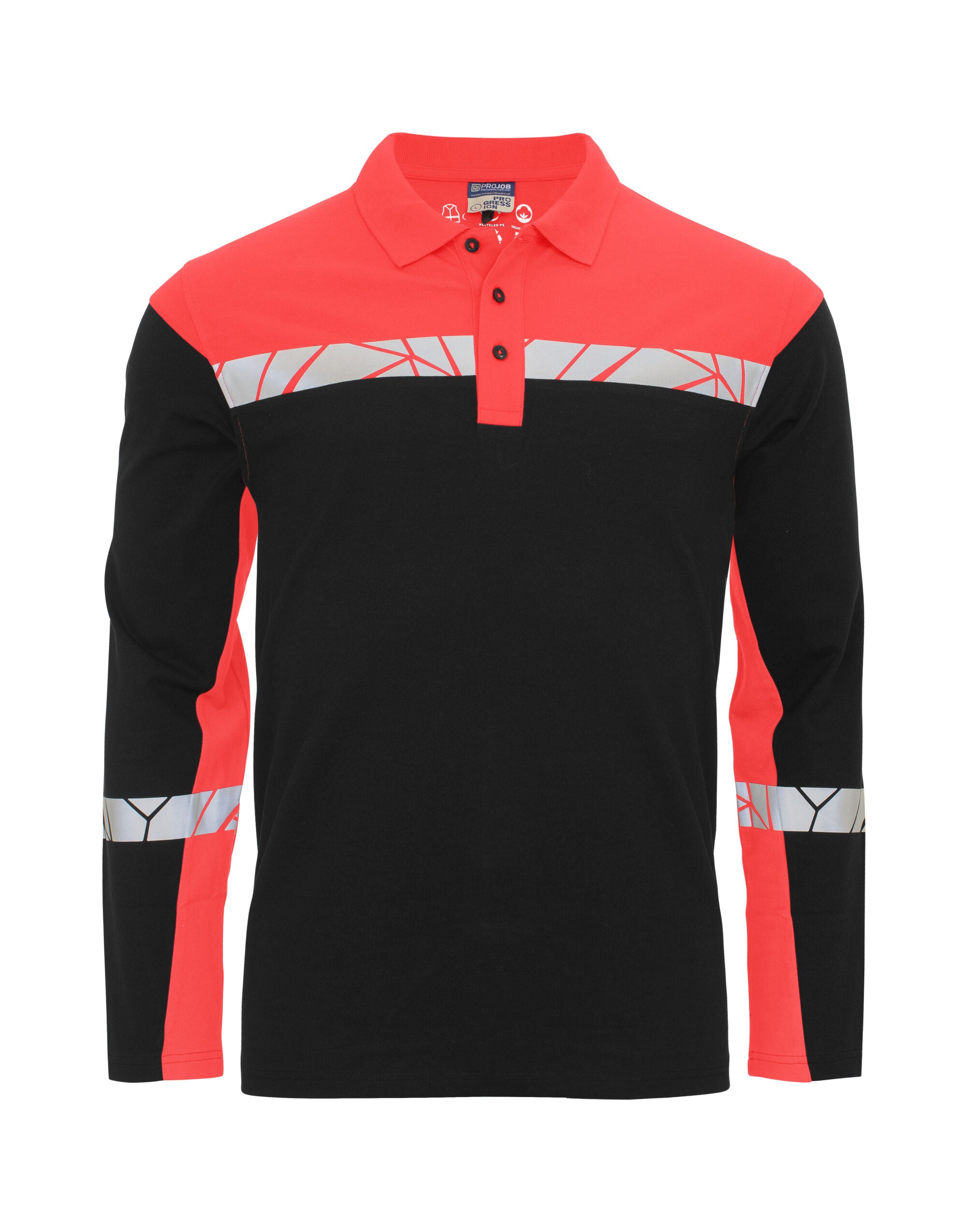 Progression 7004 Long Sleeve Pique Polo