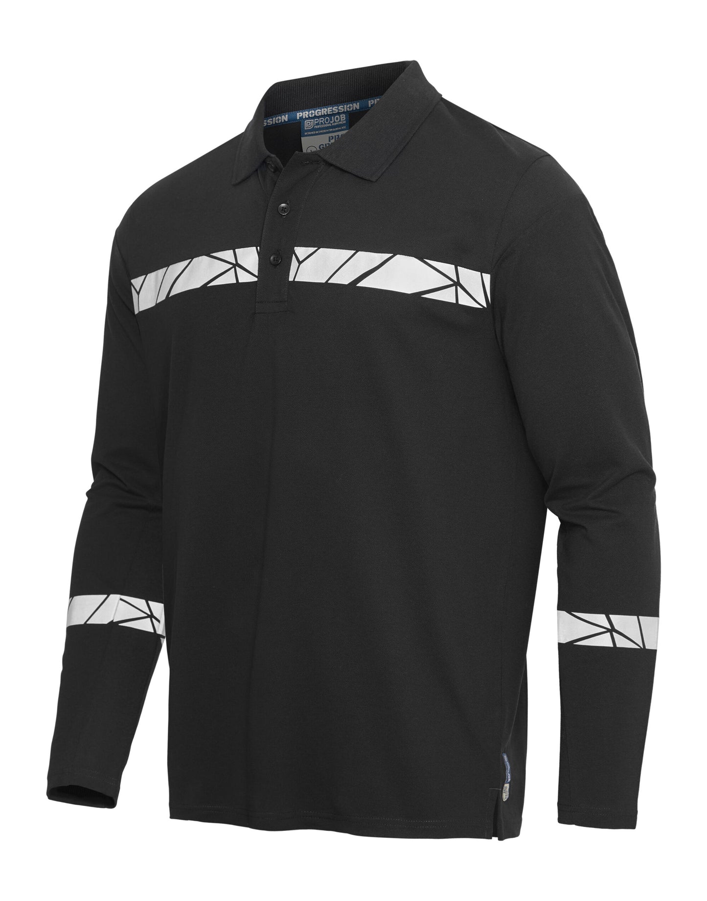 Progression 7004 Long Sleeve Pique Polo