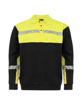 Progression 7100 Long Sleeve Polo Sweatshirt