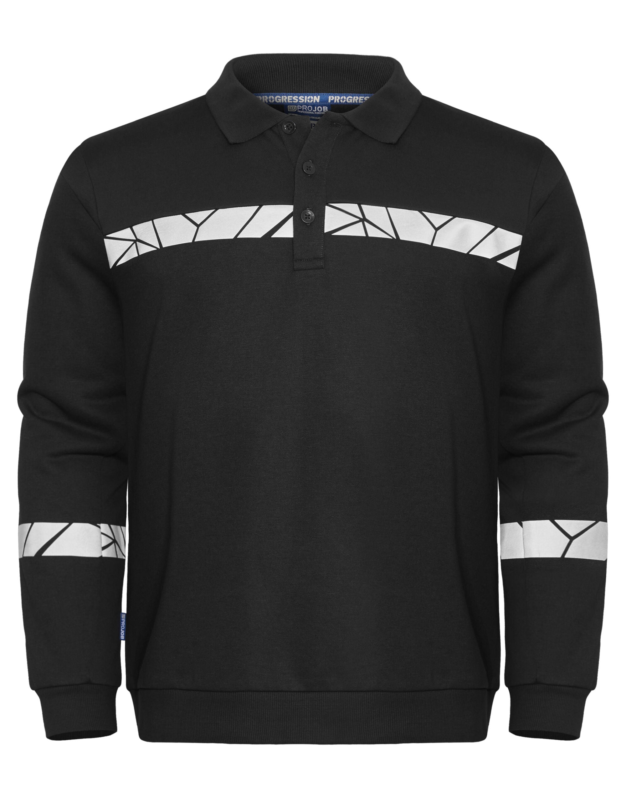 Progression 7100 Long Sleeve Polo Sweatshirt