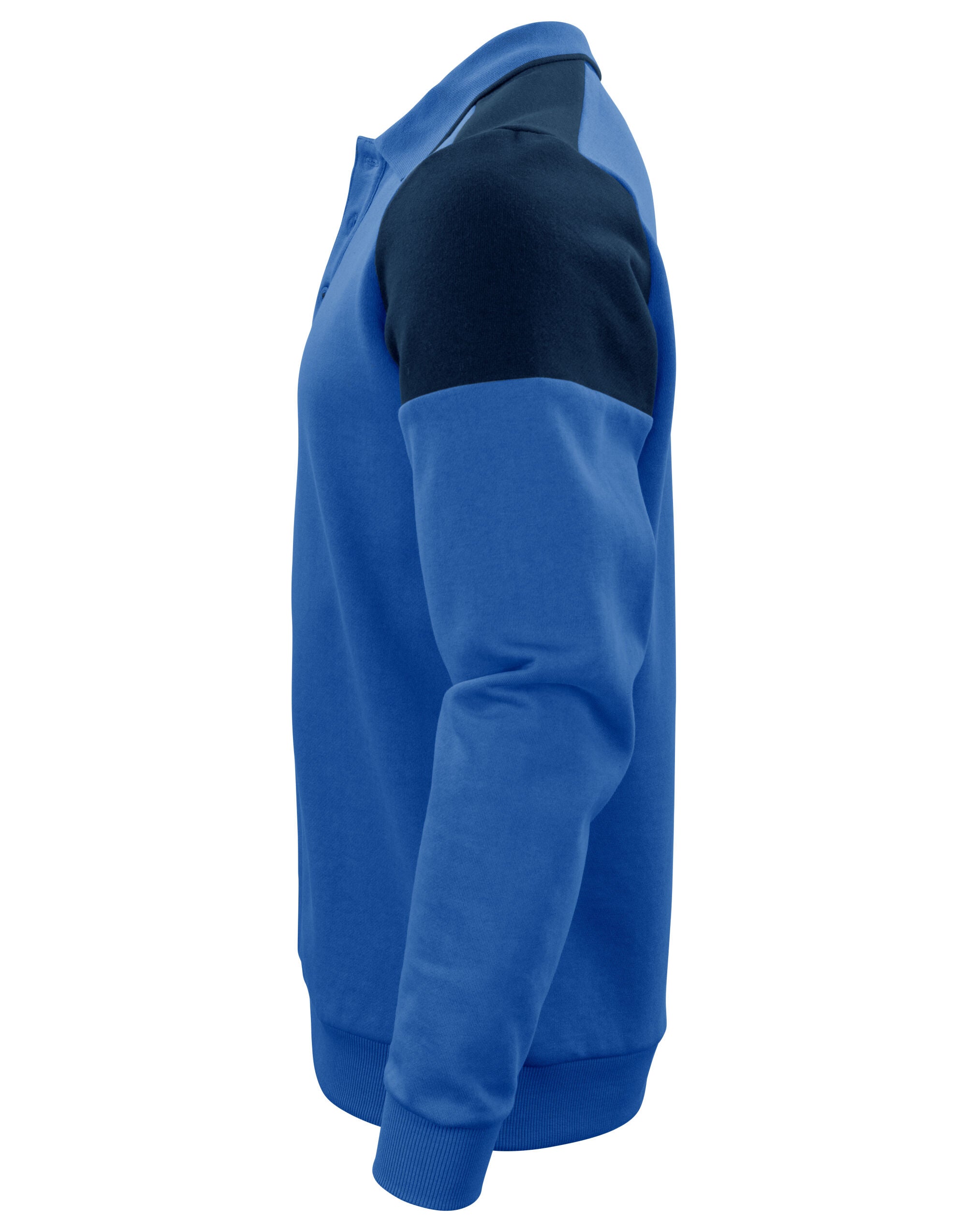 Long Sleeve Polo Sweatshirt