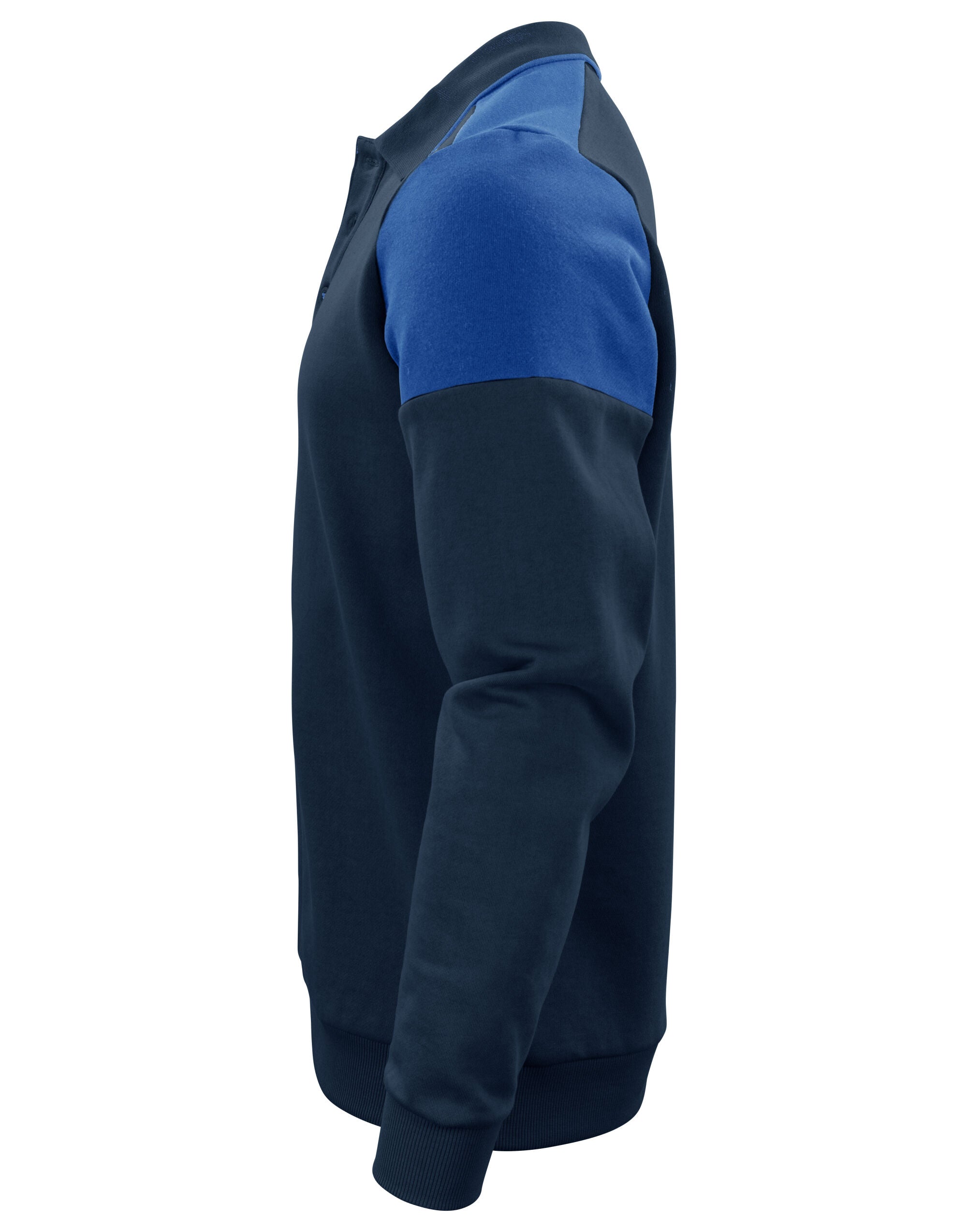 Long Sleeve Polo Sweatshirt