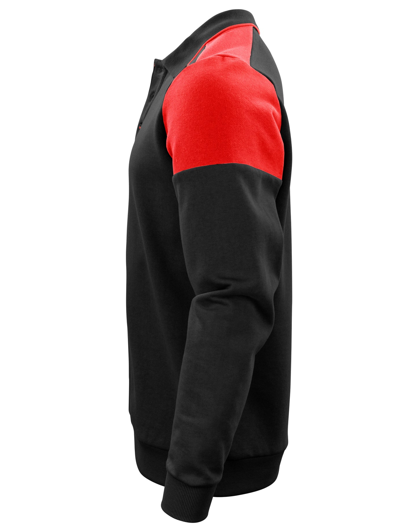 Long Sleeve Polo Sweatshirt