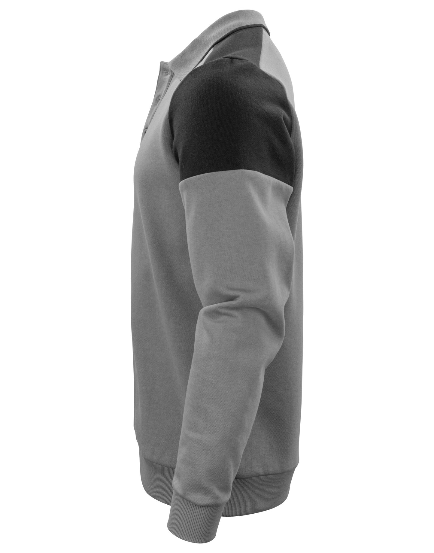 Long Sleeve Polo Sweatshirt