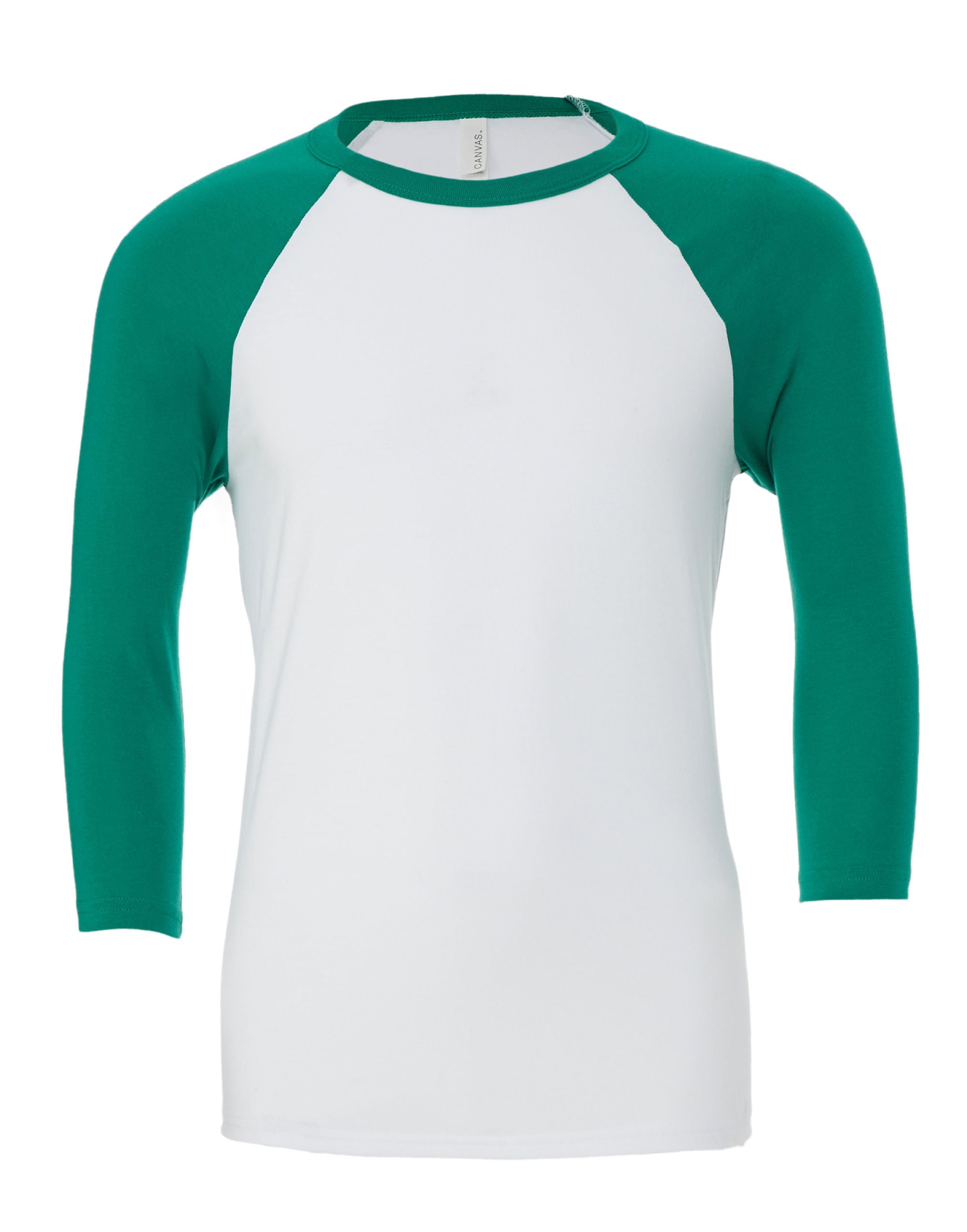 Canvas Unisex 3/4 Sleeve Baseball Tee