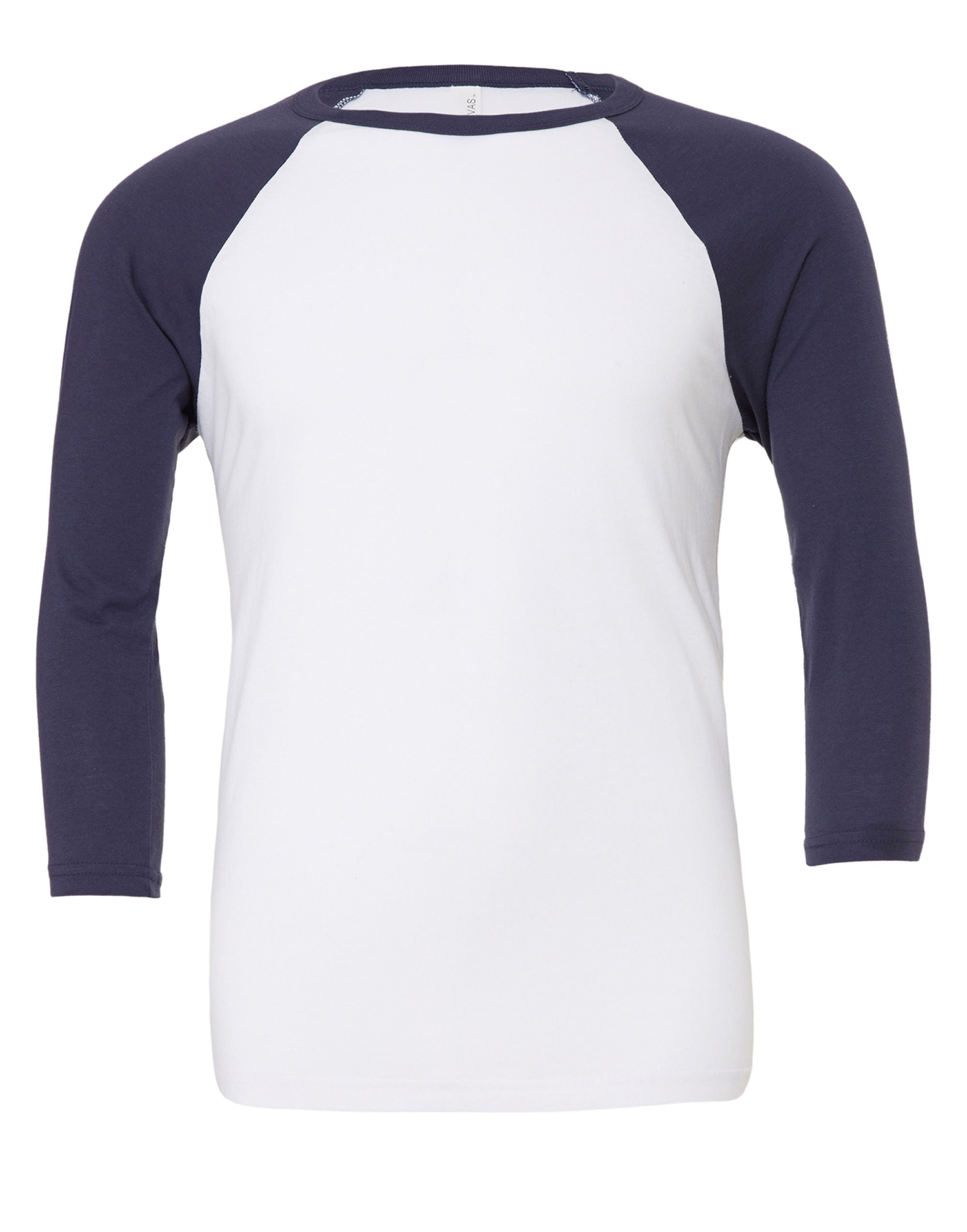 Canvas Unisex 3/4 Sleeve Baseball Tee