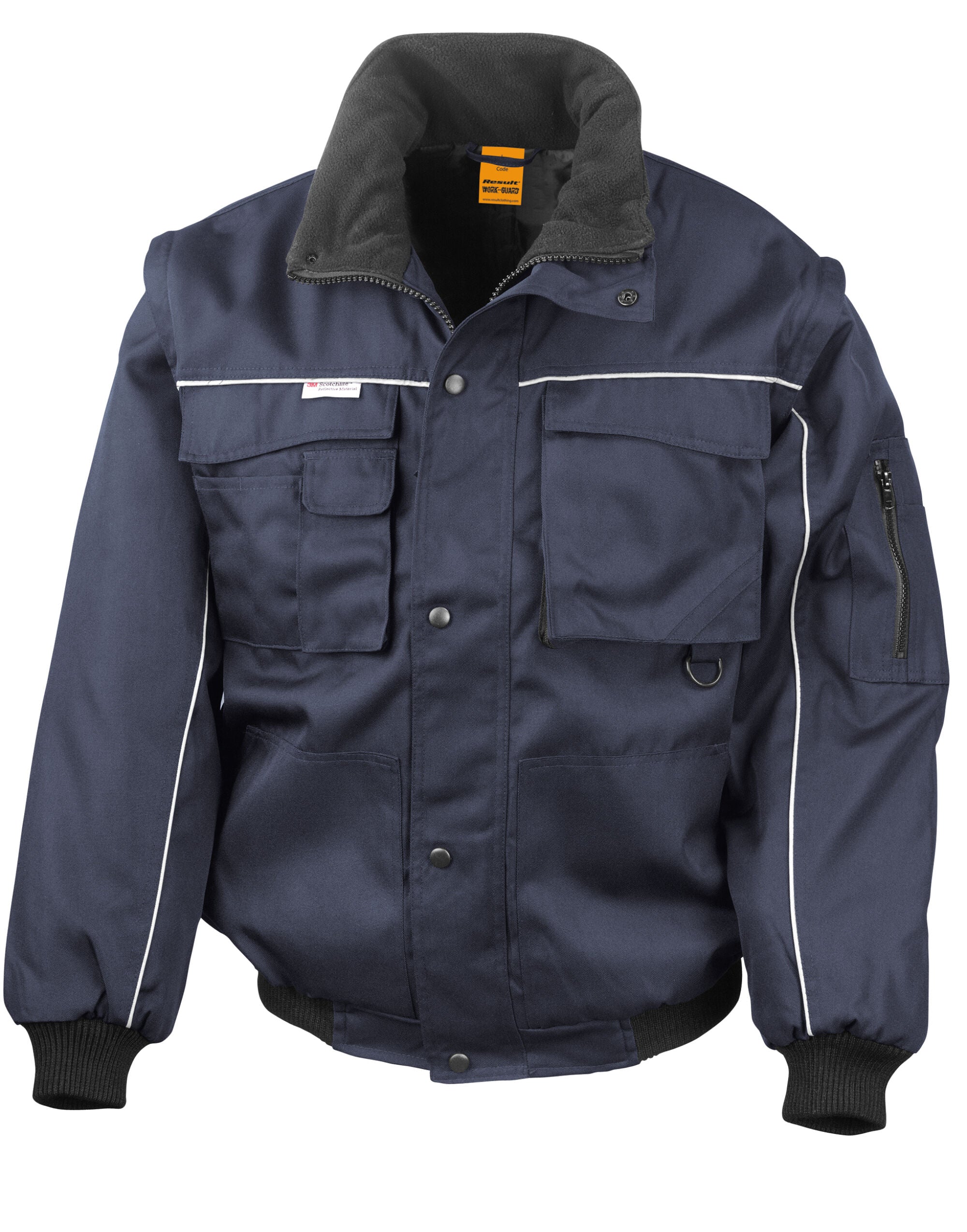 Zip Sleeve Heavy Duty Jacket