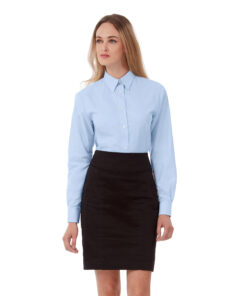 B&C Oxford long sleeve /women