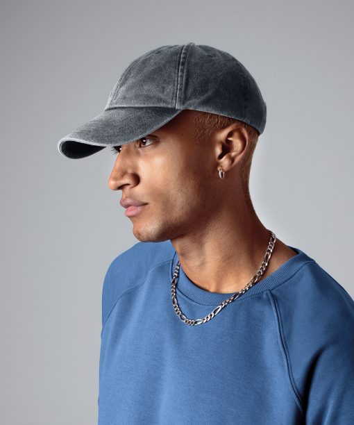 Low-profile vintage cap