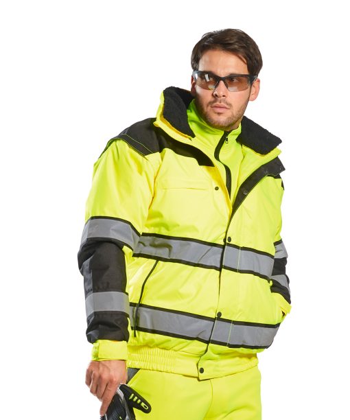 Hi-vis classic bomber jacket (C466)