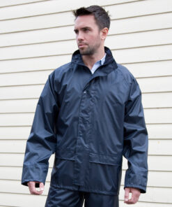 Core rain jacket