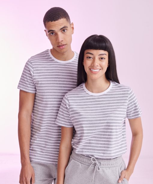 Unisex striped T