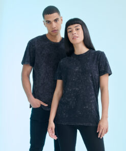 Unisex washed band T