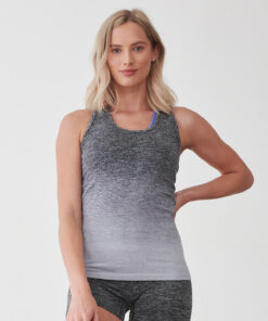 Women's seamless fade out vest