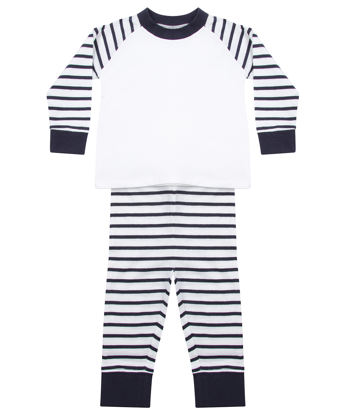 Navy Stripe/White