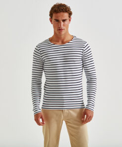 Men's Marinière coastal long sleeve tee