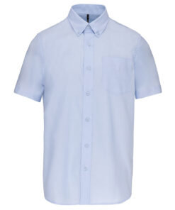 Men's short-sleeved Oxford shirt