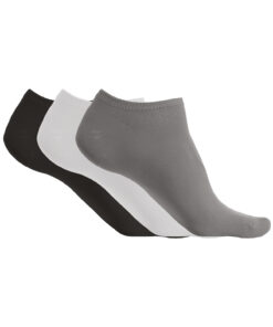 Microfibre sneaker socks (3 pairs per pack)