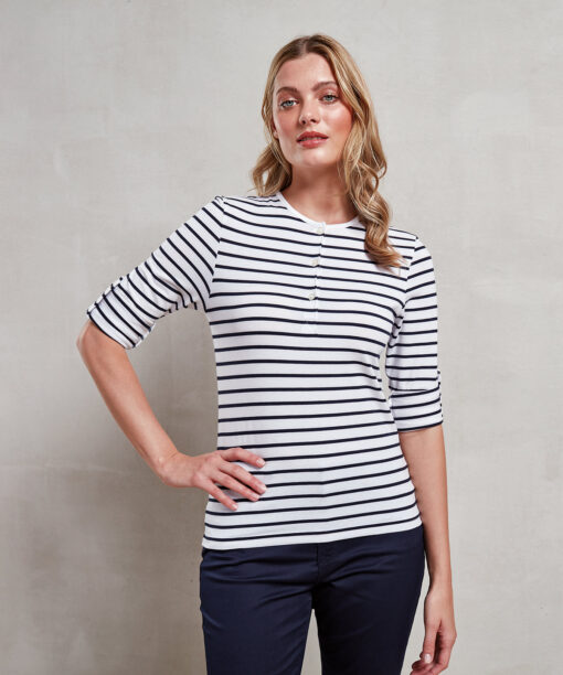 Women's Long John roll-sleeve tee