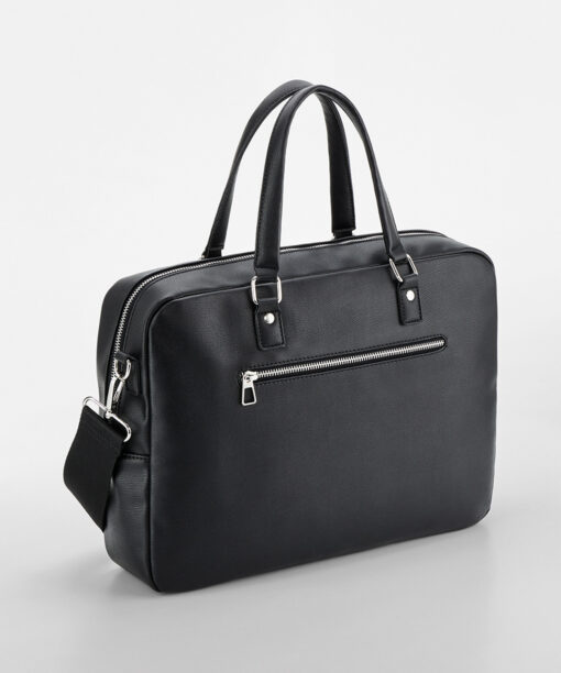 Tailored luxe PU briefcase