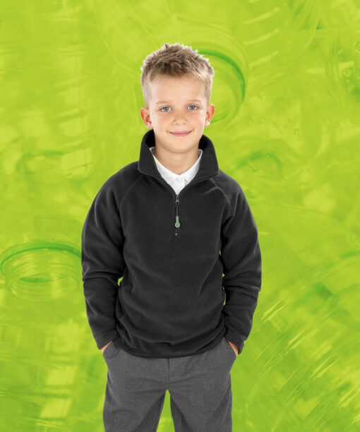 Junior recycled microfleece top